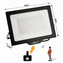 ECOLIGHT LED reflektor 150W 2v1 - studená biela