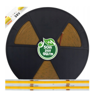 ECOLIGHT LED pásik 24V COB 9W/m 480LED 50m teplá biela WW