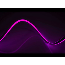 ECOLIGHT LED pásik NEON - 230V - 1m - 8W/m - IP68 - vodotesný - ružová