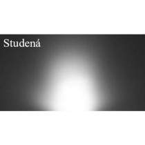 ECOLIGHT LED pásik - 230V - SMD 2835 - 1m - 60LED/m- 6W/m - 380Lm - IP68 - studená biela - 10mm