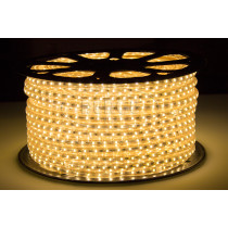 ECOLIGHT LED pásik - 230V - SMD 2835 - 1m - 60LED/m- 6W/m - 380Lm - IP68 - teplá biela - 10mm