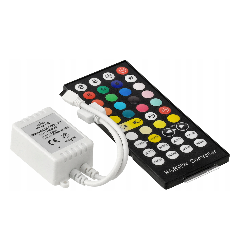 ECOLIGHT Ovládač na LED pásik RGB+CCT - 24A - 288W