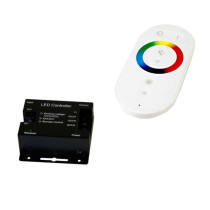 ECOLIGHT Diaľkový dotykový biely pre RGB LED pásky - max 216W