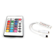ECOLIGHT Diaľkový IR ovládač k RGB LED pásiku - 24 tlačidiel