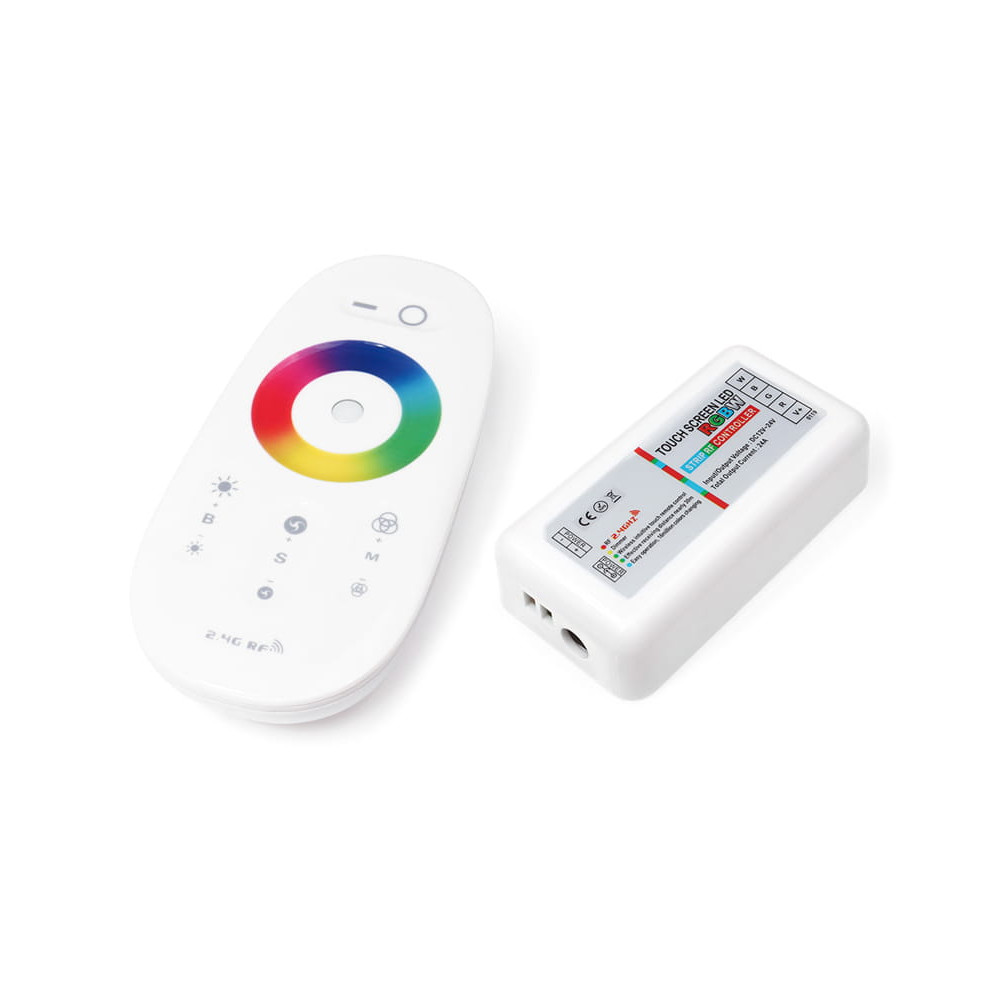 BERGE Diaľkový dotykový ovládač pre LED pásky RGB - 18A - 216W