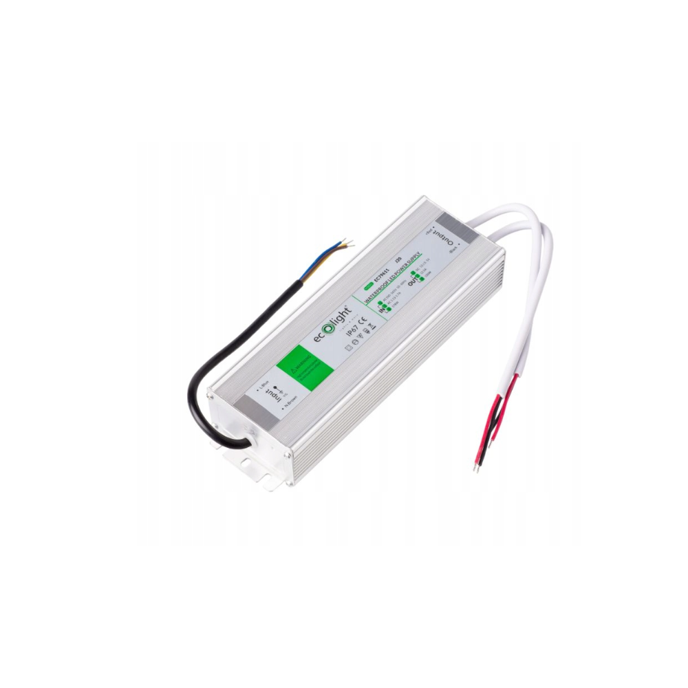 ECOLIGHT Zapuzdrený napájací zdroj - 12V - 12A - 150W