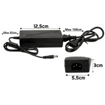 BERGE Napájací zdroj pre LED desktop - 3A - 36W - 12V DC