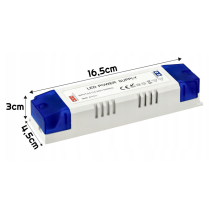 BERGE Zdroj pre LED nábytok 12V - 50W - 4,17A - IP20