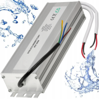 BERGE LED hermetický zdroj - 12V - 200W - 16,67A - IP67