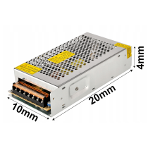 BERGE LED modulárny zdroj 12V - 150W - 12,5A - IP20