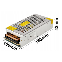 BERGE LED modulárny zdroj 12V - 100W - 8,33A - IP20