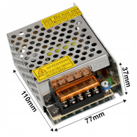 BERGE LED modulárny zdroj 12V - 40W - 3A - IP20