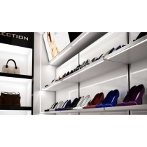 Led-Labs LED profil LUMINES typ B strieborný elox 1m