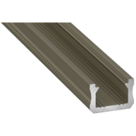 Led-Labs LED profil LUMINES typ X nerez anodovaný 1m