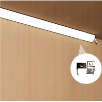 BERGE LED eloxovaný hliníkový profil rohový 1m - sada