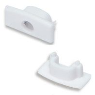 BERGE Koncovky profilov BRG-24 2 ks biele