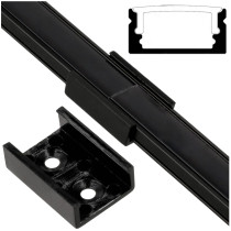 BERGE Spojka pre rovné profily, čierna