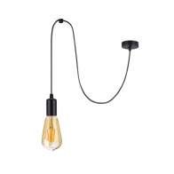 BERGE Závesná lampa SPIDER + stmievateľná LED žiarovka E27 12W