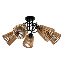 BERGE LED stropné svietidlo LOFT - 5xE27 - LUCA04