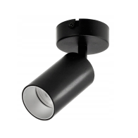 BERGE LED stropné svietidlo VIKI SILVER - 1xGU10 - čierne