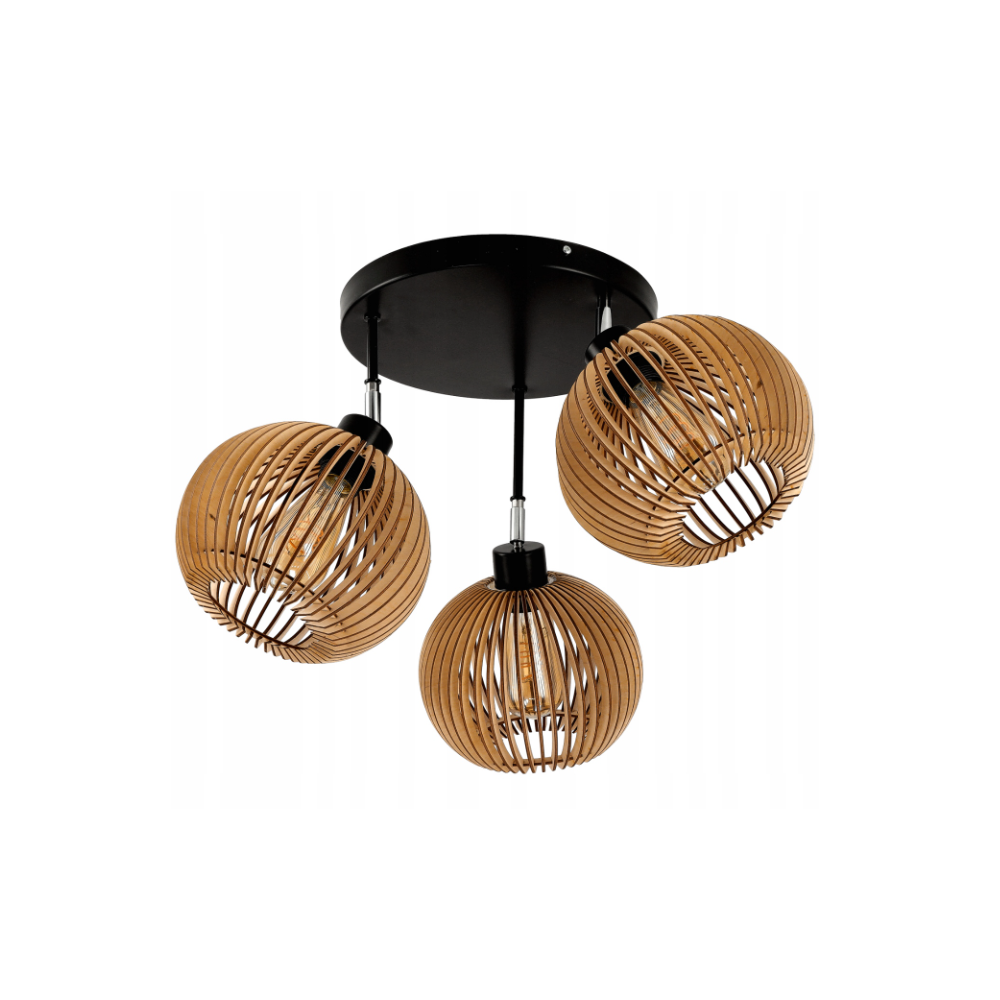 BERGE Stropné LED svietidlo LOFT 3xE27 - TREE