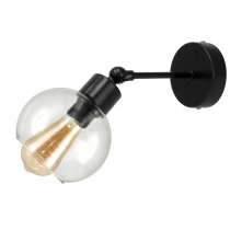 BERGE LED sklenené nástenné / stropné svietidlo 1xE27 - priehľadná guľa