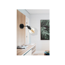 BERGE LED sklenené nástenné / stropné svietidlo 1xE27 - priehľadná guľa