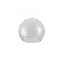 BERGE LOFT LED nástenné stropné svietidlo 1xE27 priehľadná sklenená guľa