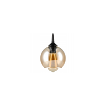 BERGE Tienidlo stropnej lampy Amber globe