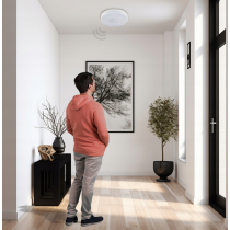 BERGE LED stropné svietidlo s pohybovým senzorom 18W - IP40 - neutrálna farba