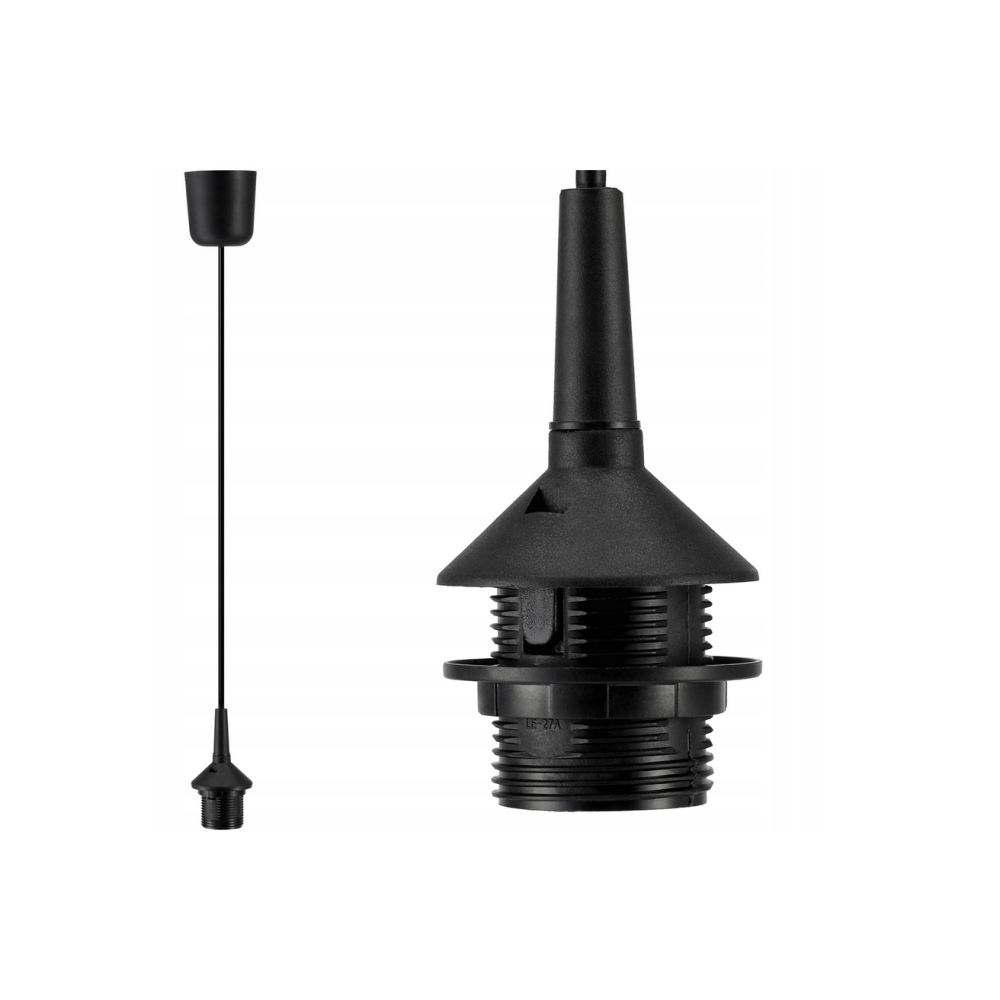 BERGE Závesné svietidlo E27 s konštrukčnou objímkou