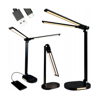 BERGE LED dvojitá stolná lampa 8W - BRUSEL