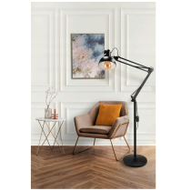 BERGE LED stojacia lampa E27 185cm - BERLIN