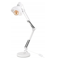 BERGE Stolová lampa XL Praga 1xE27 LED biela