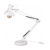 BERGE Stolová lampa XL Praga 1xE27 LED biela