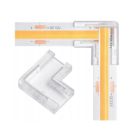 ECOLIGHT L-uholníkový konektor pre 8mm pásky LED 2 PIN
