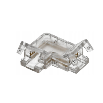 ECOLIGHT L-uholníkový konektor pre 8mm pásky LED 2 PIN
