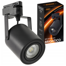 BERGE LED koľajnicové svetlo GU10 - čierne