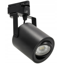 BERGE LED koľajnicové svetlo GU10 - čierne