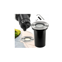 BERGE 2x Okrúhle svietidlo do príjazdovej cesty IP65 - GU10 - 230V - zapustené
