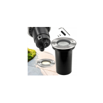 BERGE 2x Okrúhle svietidlo do príjazdovej cesty IP65 - GU10 - 230V - zapustené