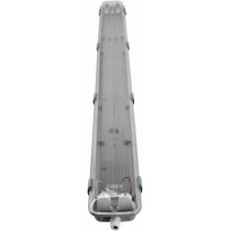 Svietidlo pre LED trubice BRGTRU066 - T8 - 2 x 120cm - 230V - IP65 - ver2