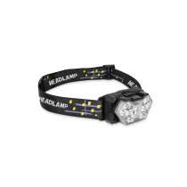 Germina LED čelovka 500lm IP20, stmievateľná, napájanie 3xAAA batériami