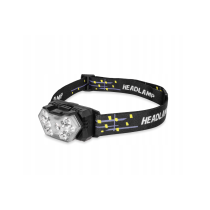 Germina LED čelovka 500lm IP20, stmievateľná, napájanie 3xAAA batériami