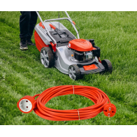 ECOLIGHT Univerzálny predlžovací kábel oranžový 10m 2x1mm2