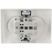 ViPlast Dvojitá zásuvka 2x2P+Z