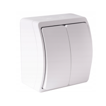 ViPlast Dvojitý spínač svetla 230V