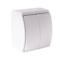 ViPlast Dvojitý spínač svetla 230V