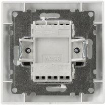 ViPlast Dvojitý spínač pod omietku