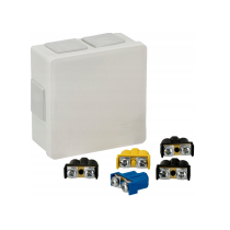 ViPlast Hermetický box 86x86x40 IP55 400V